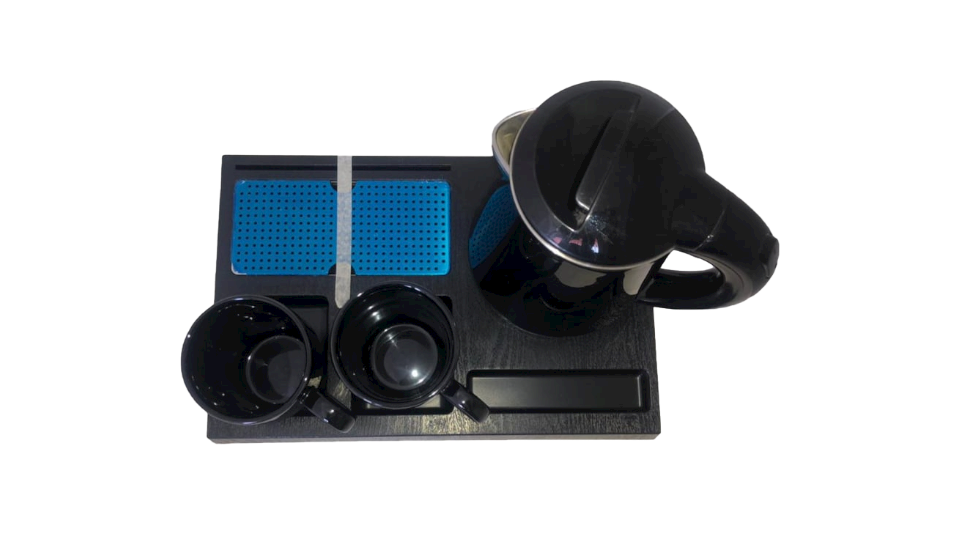 غلاية مياه فندقية ستانلس ستيل 0.6 لتر